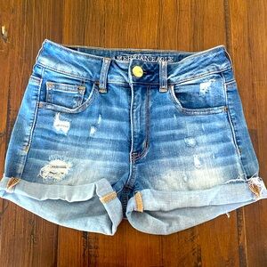 American Eagle Denim Shorts, Size 2